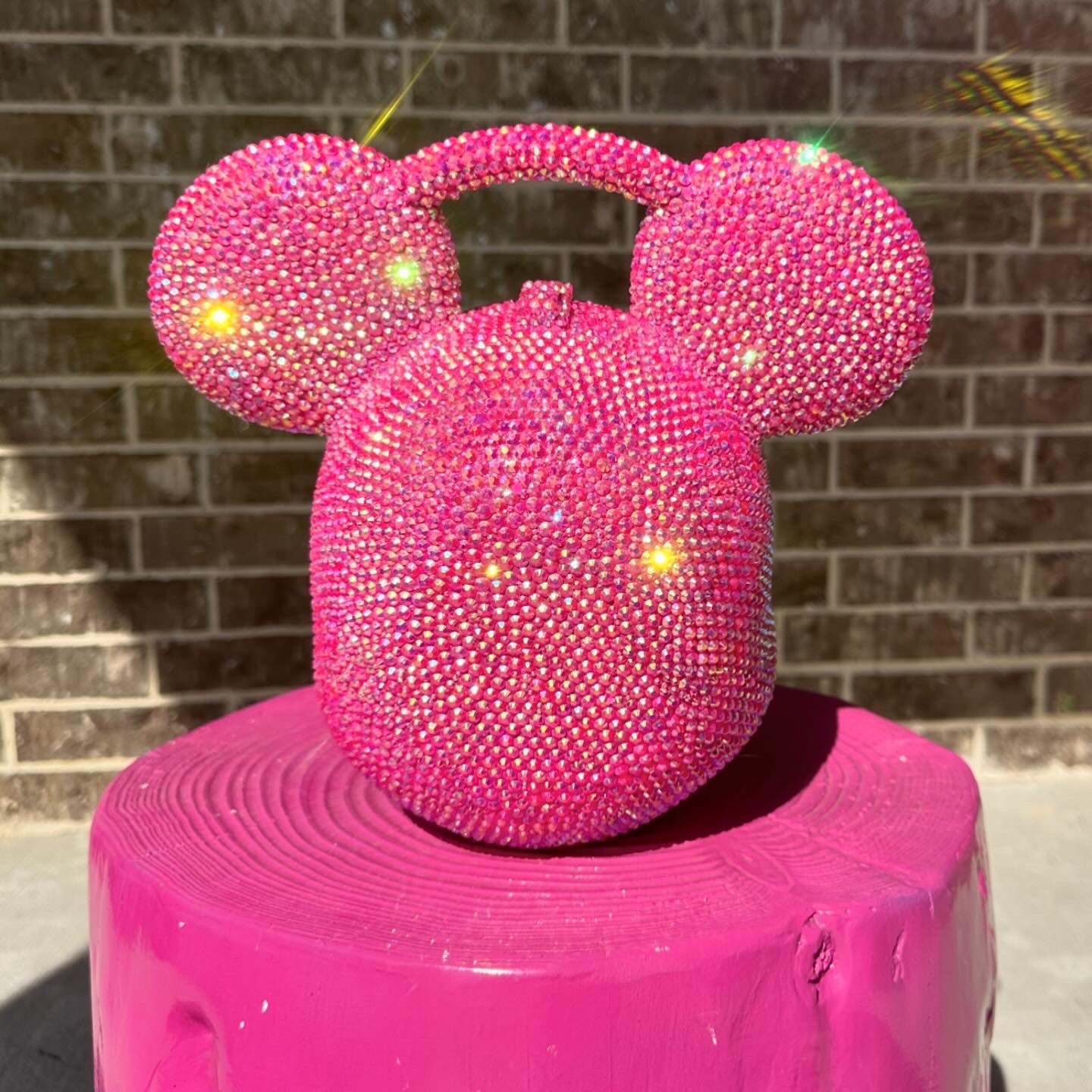 Vintage Rhinestone Mickey Mouse Lunchbox