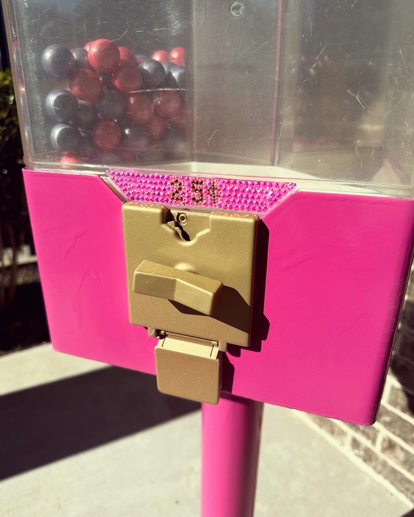 Refurbished Pink 4-way Spinning Candy Dispenser