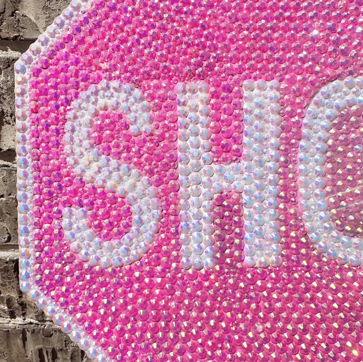 Pink SHOP sign