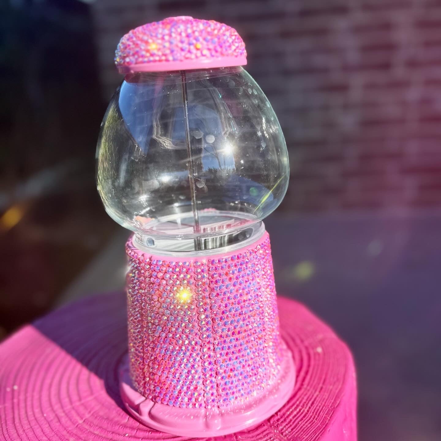 Refurbished Pink 11” Gumball machine